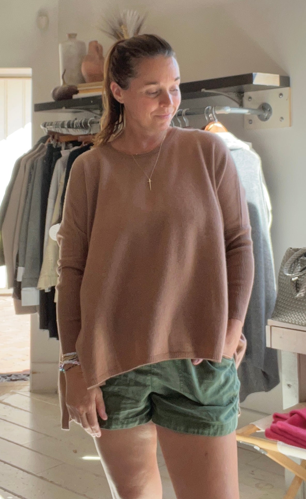 Cashmere Loose and Easy Sweater