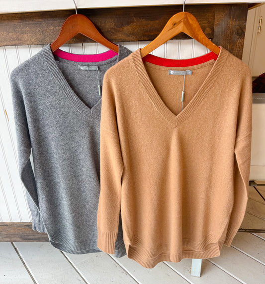 Percy Cashmere Vneck