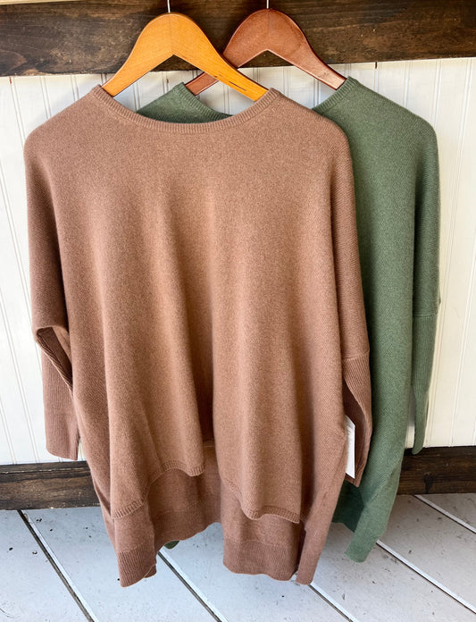 Cashmere Loose and Easy Sweater