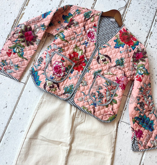 Floral Cotton Jacket