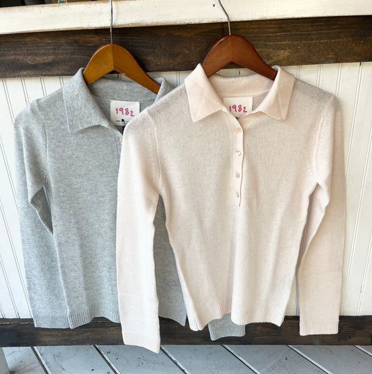 Preppy Polo Cashmere Sweater