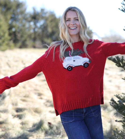 Wagon Tree Sweater